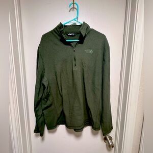Green North Fave Zip Up Sweater